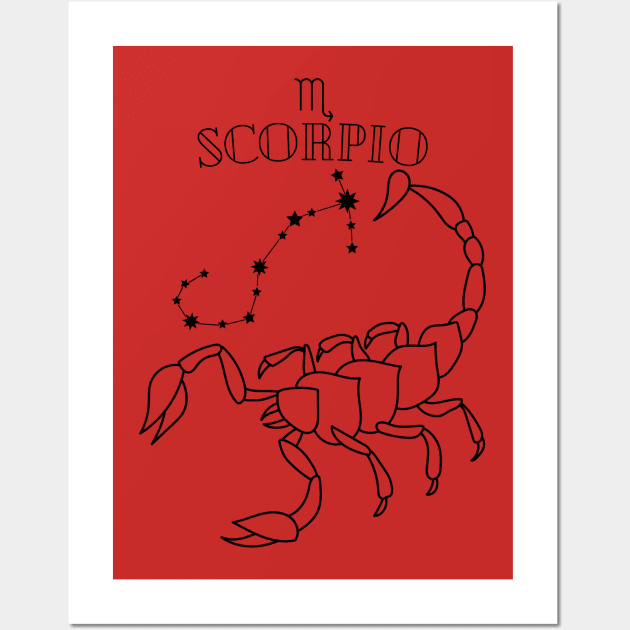 Scorpio Wall Art by akukkel